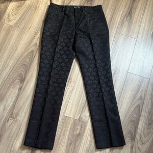 Ralph Lauren Elegant Black Satin Pants